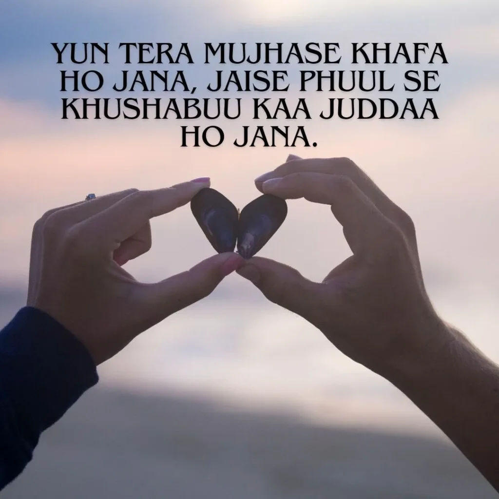 Heart Touching Love Shayari in English